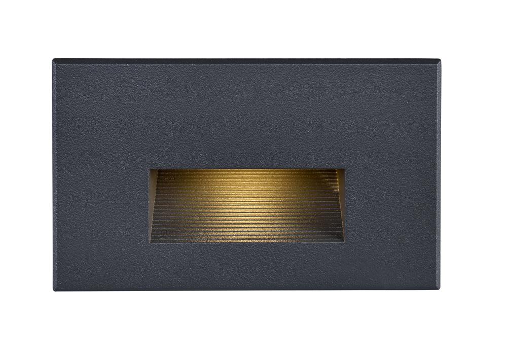 LED Horizontal Step Light - 5W - 3000K - Bronze Finish - 277V