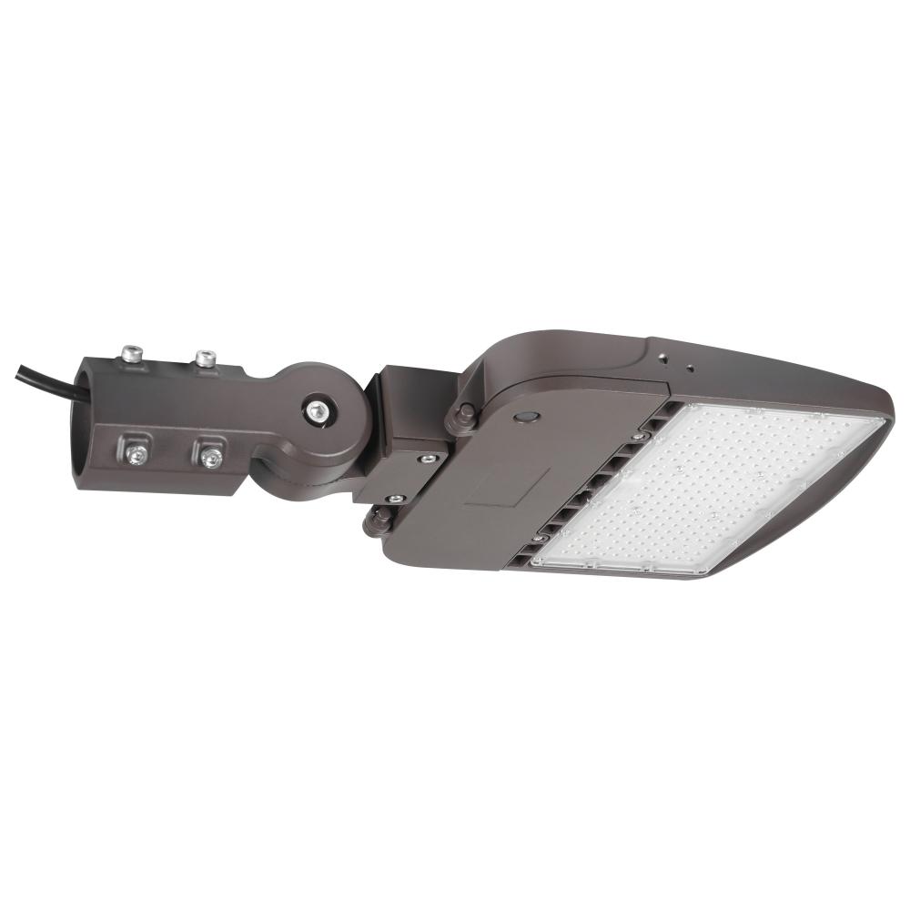 LED Area Light Type III; 200W; Bronze Finish; 5000K; 120-277V