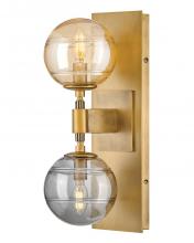 Fredrick Ramond Merchant FR30502HBR - Medium Two Light Sconce