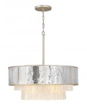 Fredrick Ramond Merchant FR32706CPG - Medium Drum Chandelier