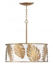 Fredrick Ramond Merchant FR35105BNG - Medium Drum Chandelier