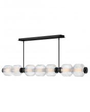 Fredrick Ramond Merchant FR41466BK - Large Seven Light LED Linear