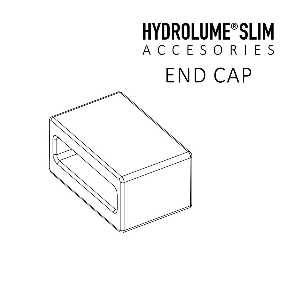 HYDROLUME Slim - End Cap White - 10 Pack