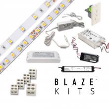 Diode Led DI-KIT-12V-BC2ODBELV60-4200 - Blaze 200 LED Tape Light, 12V, 4200K, 16.4 ft. Spool with 60W Omnidrive Basics ELV