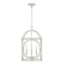 Austin Allen & Co. AA1031SR - 4-Light Foyer Pendant Lantern in Sand Dollar