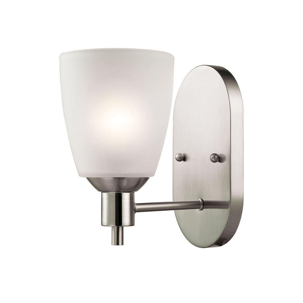 Thomas - Jackson 8'' High 1-Light Sconce - Brushed Nickel