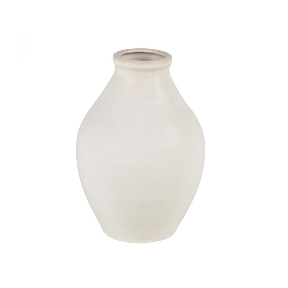 Faye Vase - Small White (2 pack)