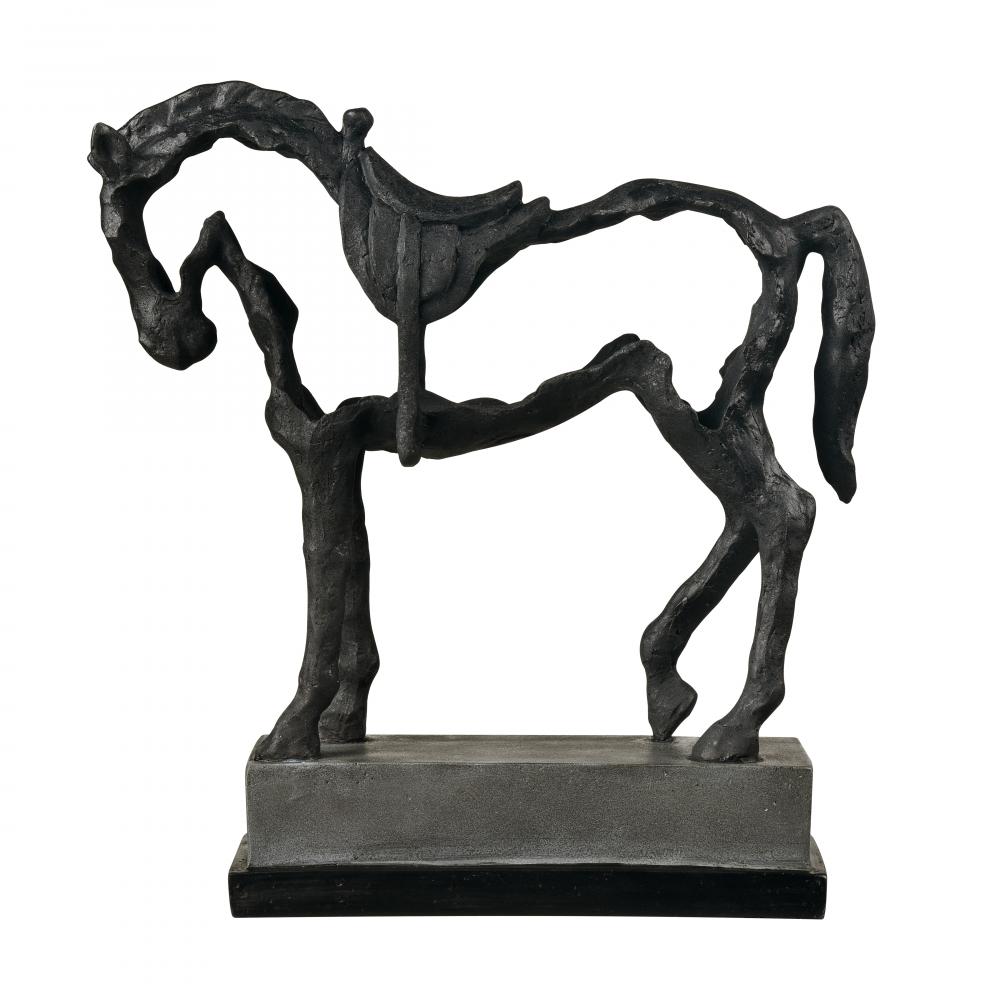 Noble Sculpture - Aged Black