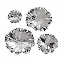 ELK Home H0017-10428/S4 - Petal Bowl - Set of 4 Silver