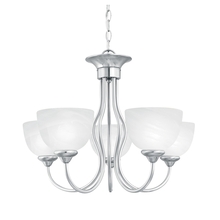 ELK Home SL801578 - Thomas - Tahoe 24'' Wide 5-Light Chandelier - Brushed Nickel