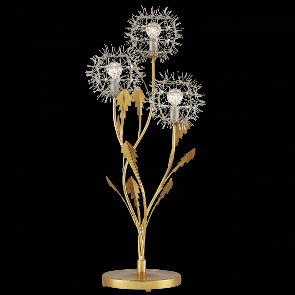 Dandelion Silver & Gold Table