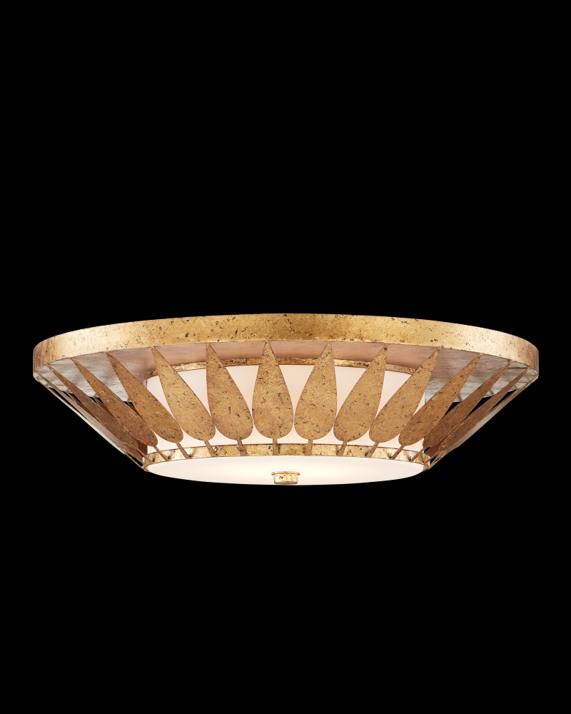 Floris Gold Flush Mount