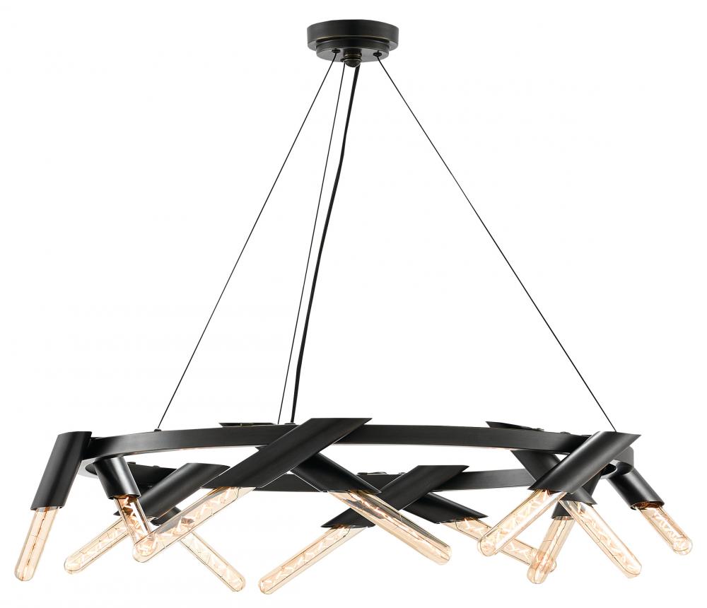 Luciole Bronze Chandelier