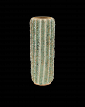 Currey 1200-0574 - Sunken Boat Tall Green Vase