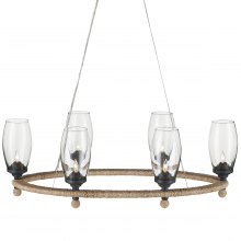 Currey 9000-1086 - Hightider Oval Chandelier