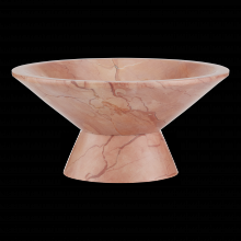 Currey 1200-0809 - Lubo Rosa Large Bowl