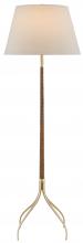 Currey 8000-0087 - Circus Brass Floor Lamp