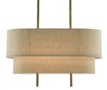 Currey 9000-0620 - Combermere Rectangular Chandelier